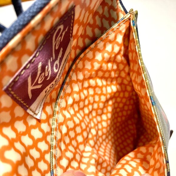 Fossil Key-Per Multi Pattern, Multi Color Envelope Clutch - Picture 5 of 10